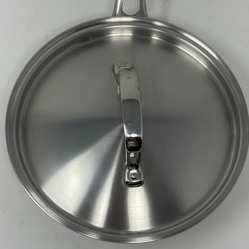 Tramontina 8 in Fry Pan Tri Ply Clad Premium Stainless Skillet Lid 66836/203
